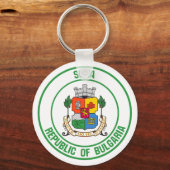 Sofia Round Emblem Schlüsselanhänger (Vorderseite)