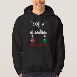 Sofia ruft Bulgarien Souvenir an Hoodie