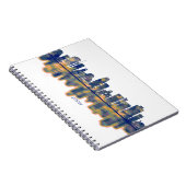 Sofia Skyline Notizblock (Rechte Seite)