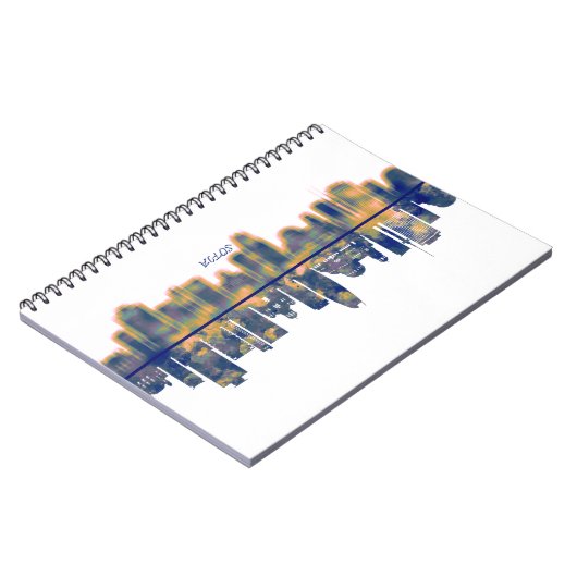 Sofia Skyline Notizblock (Linke Seite)