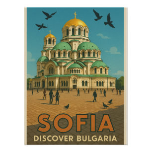 Sofia Splendor - Alexander Nevsky Kathedrale Poster