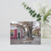 Sofia, Stadt Bulgarien Foto Postkarte (Stehend Vorderseite)