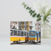Sofia Trams, Bulgarien Postcard Postkarte (Stehend Vorderseite)