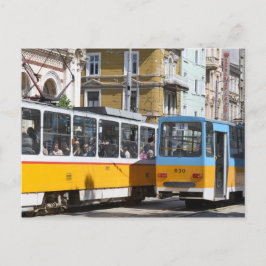 Sofia Trams, Bulgarien Postcard Postkarte