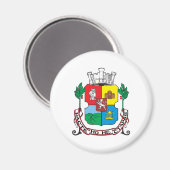 Sofia-Wappen Magnet (Vorderseite/Rückseite)