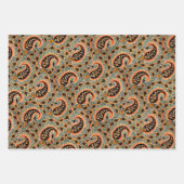 Sofia, Zinnias und Taos Shift Geschenkpapier Set (Vorderseite)