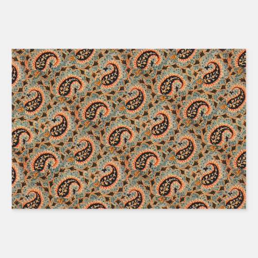 Sofia, Zinnias und Taos Shift Geschenkpapier Set (Vorderseite)