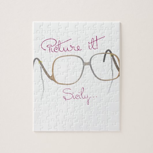 Sofia-Zitat - die goldenen Mädchen - B Puzzle (Vertikal)