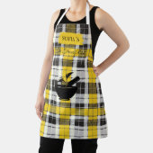 Sofias Flavor-Rebell Karierte Schürze mit Mortar M (InSitu)