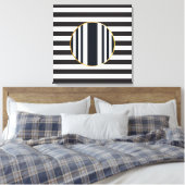 Sofisticated Abstract gedehnte Leinwanddruck (Insitu (Schlafzimmer))