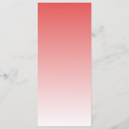 Sofisticated Pink Menü Vorlage (Rückseite)