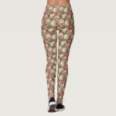 Sofisticated Ranunculus Blumenprint Leggings (Rückseite)