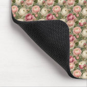 Sofisticated Ranunculus Blumenprint Mousepad (Ecke)