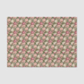 Sofisticated Ranunculus Blumenprint Seidenpapier (Vorderseite)