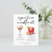 Sofistiche alkoholfreie Hochzeits-Mocktails-Speise (Stehend Vorderseite)