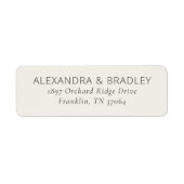 Sofisticierte Neutrale Typografie (Vorne)