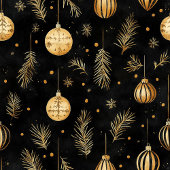 Sofisticierte schwarze und goldene Wasserfarben-Wu Fleecedecke