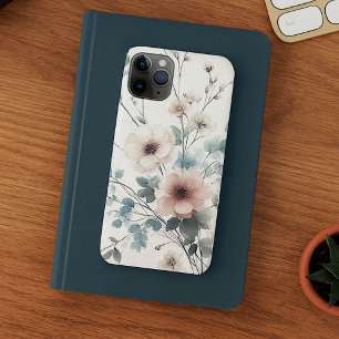 Sofistische Klasse Delikate Aquarellblumen Case-Mate iPhone Hülle
