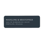 Sofistische Marine-Typografie (Vorne)