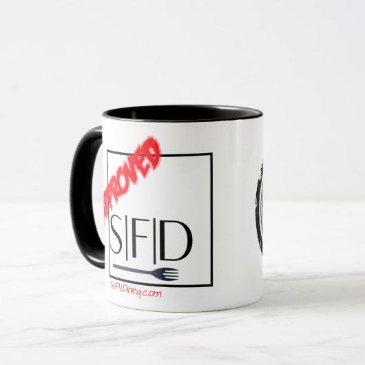 SoFloDining Offical Mug Tasse (Vorderseite Links)