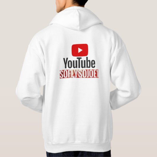 SOFLYSOJOE1 YOUTUBE HOODIE (Rückseite)