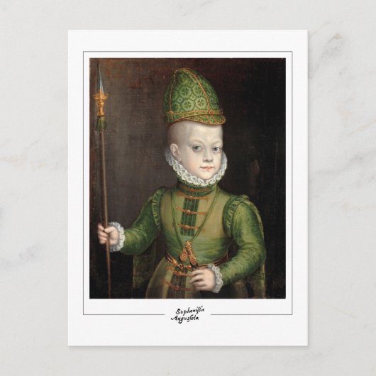 Sofonisba Anguissola #21 - Kunstpostkarte Postkarte (Vorderseite)