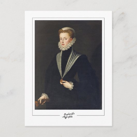 Sofonisba Anguissola #4 - Kunsthandwerkskarte Postkarte (Vorderseite)