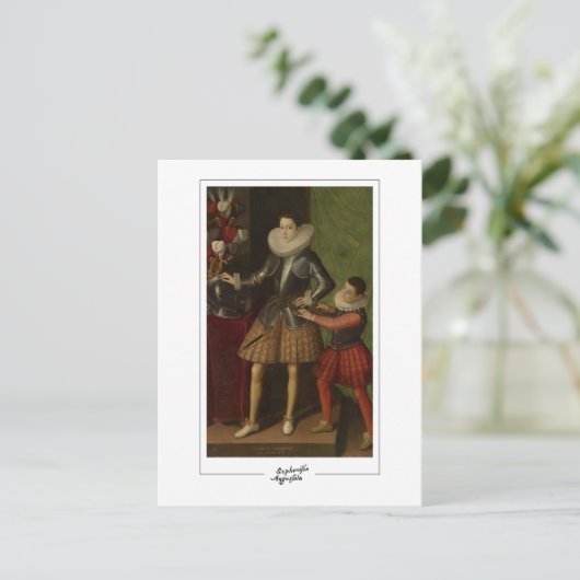 Sofonisba Anguissola #50 - Fine Art Postcard Postkarte (Stehend Vorderseite)