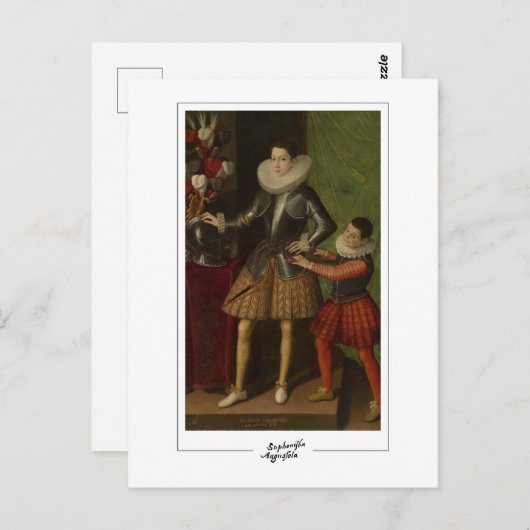 Sofonisba Anguissola #50 - Fine Art Postcard Postkarte (Vorne/Hinten)