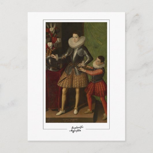 Sofonisba Anguissola #50 - Fine Art Postcard Postkarte (Vorderseite)