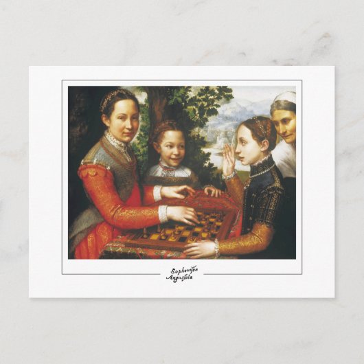 Sofonisba Anguissola #8 - Kunsthandwerkskarte Postkarte (Vorderseite)