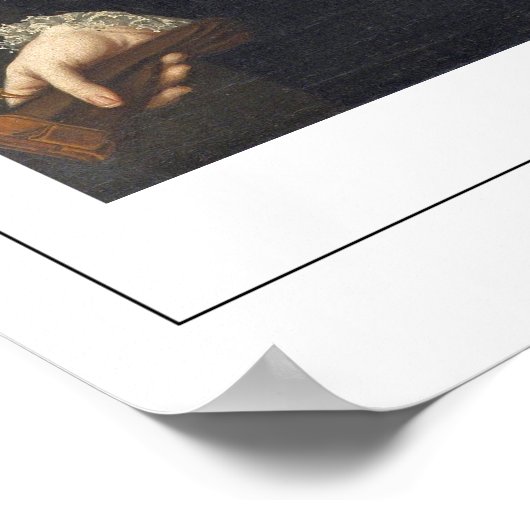 Sofonisba Anguissola Zedign Art Poster #4 (Ecke)