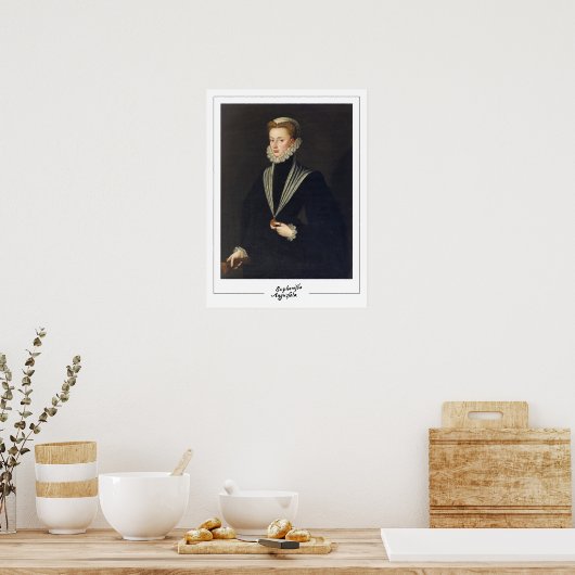 Sofonisba Anguissola Zedign Art Poster #4 (Küche)