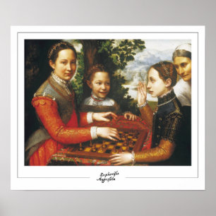 Sofonisba Anguissola Zedign Art Poster #8