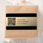 Sofort bearbeitbare QR-Codevorlage | Imitate Gold (Insitu)