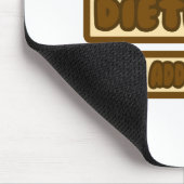 Sofort Dietitian ... Fügen Sie einfach Schokolade  Mousepad (Ecke)