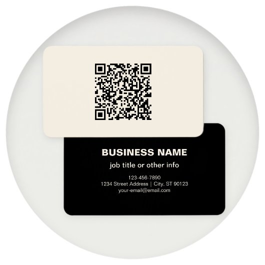 Sofort einen QR-Code erstellen | Editierbares Off-