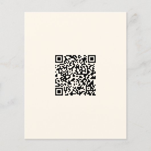 Sofort einen QR-Code erstellen | Editierbares Off- Flyer (Vorne)