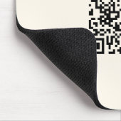 Sofort einen QR-Code erstellen | Editierbares Off- Mousepad (Ecke)