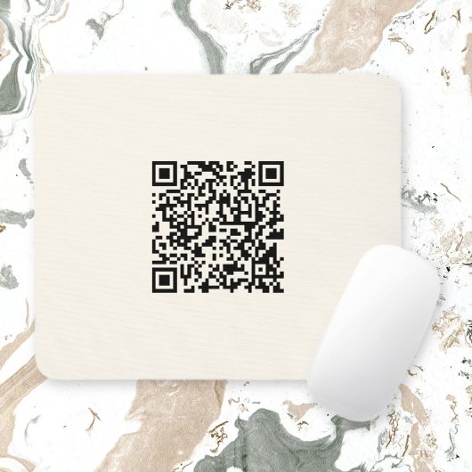 Sofort einen QR-Code erstellen | Editierbares Off- Mousepad