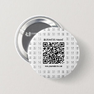 Sofort erstellbarer scannbarer QR-Code und Logomus Button