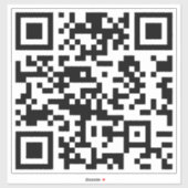 Sofort erstellten QR-Code (durch Eingabe Ihrer URL Aufkleber (Blatt)