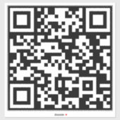 Sofort erstellten QR-Code (durch Eingabe Ihrer URL Aufkleber (Blatt)