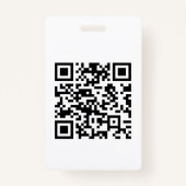 Sofort erstellten QR-Code (durch Eingabe Ihrer URL Ausweis (Vorderseite)