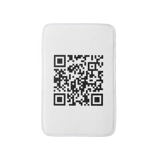 Sofort erstellten QR-Code (durch Eingabe Ihrer URL Badematte (Vorderseite Vertikal)
