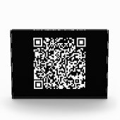Sofort erstellten QR-Code (durch Eingabe Ihrer URL Fotoblock (Vorderseite)