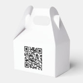 Sofort erstellten QR-Code (durch Eingabe Ihrer URL Geschenkschachtel (Rückseite)