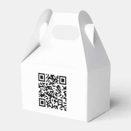 Sofort erstellten QR-Code (durch Eingabe Ihrer URL Geschenkschachtel (Vorderseite)