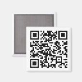 Sofort erstellten QR-Code (durch Eingabe Ihrer URL Magnet (Vorderseite/Rückseite)