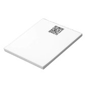 Sofort erstellten QR-Code (durch Eingabe Ihrer URL Notizblock (Rotiert)